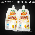 manufacture promotional stand up drink pouch packaging